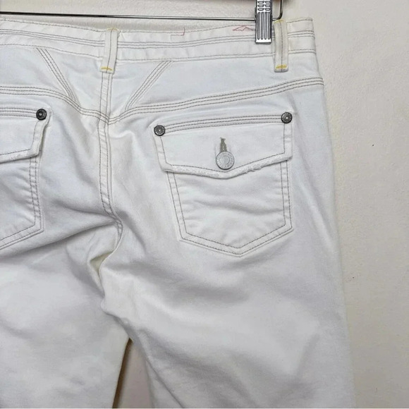 Banana Republic Womens 10 Stretch Boot Cut Cowgirl Low Rise Jeans - Picture 13 of 15